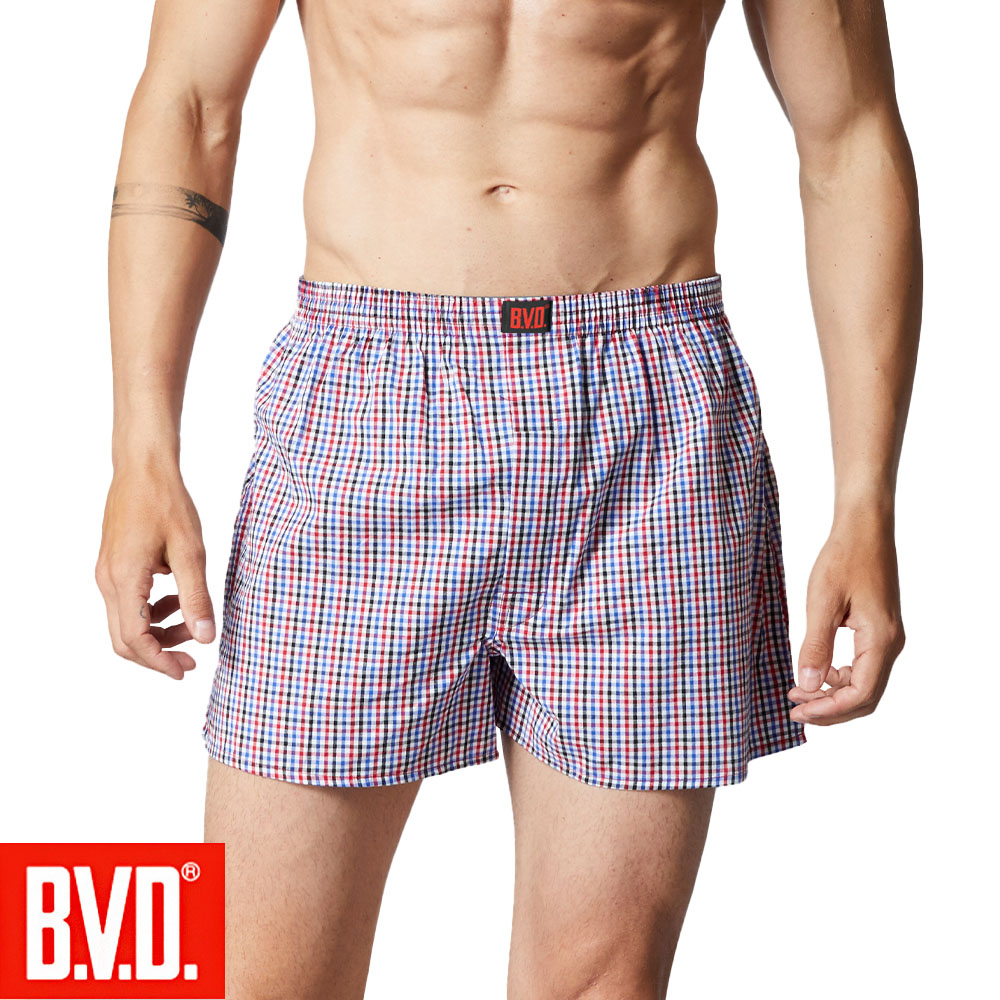 BVD色織平口褲, , large